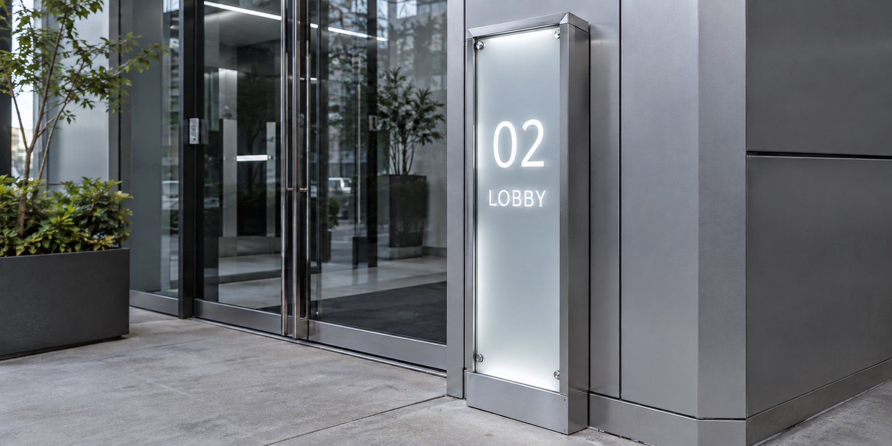 commercial property signage.